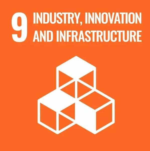 Kestävän kehityksen tavoite 9: Rakentaa kestävää infrastruktuuria sekä edistää kestävää teollisuutta ja innovaatioita.
