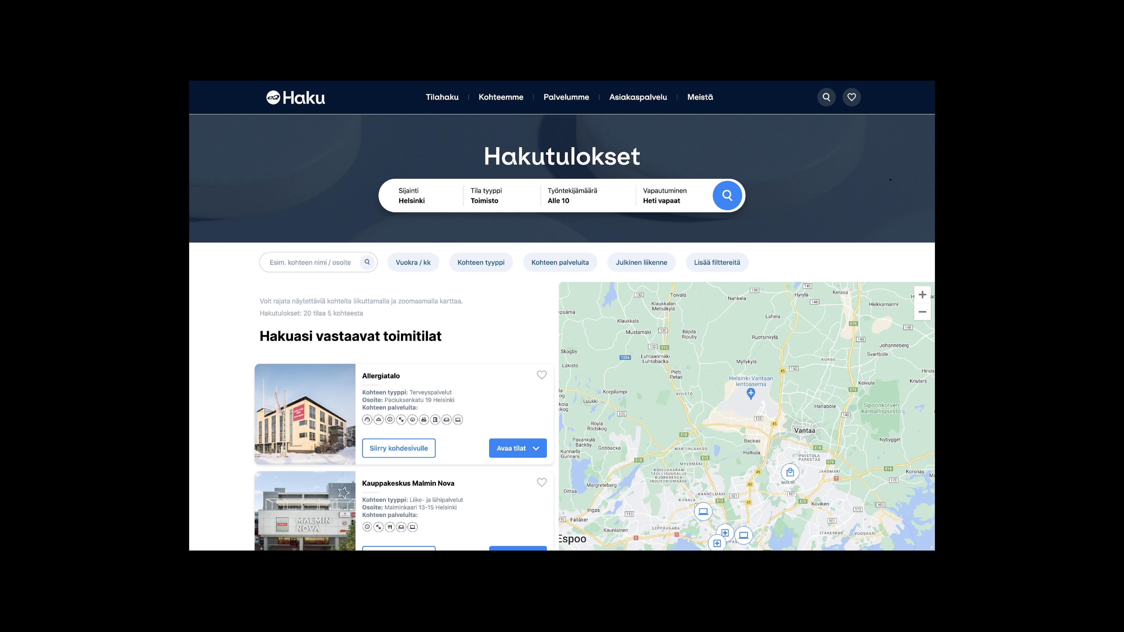 Hakutulokset