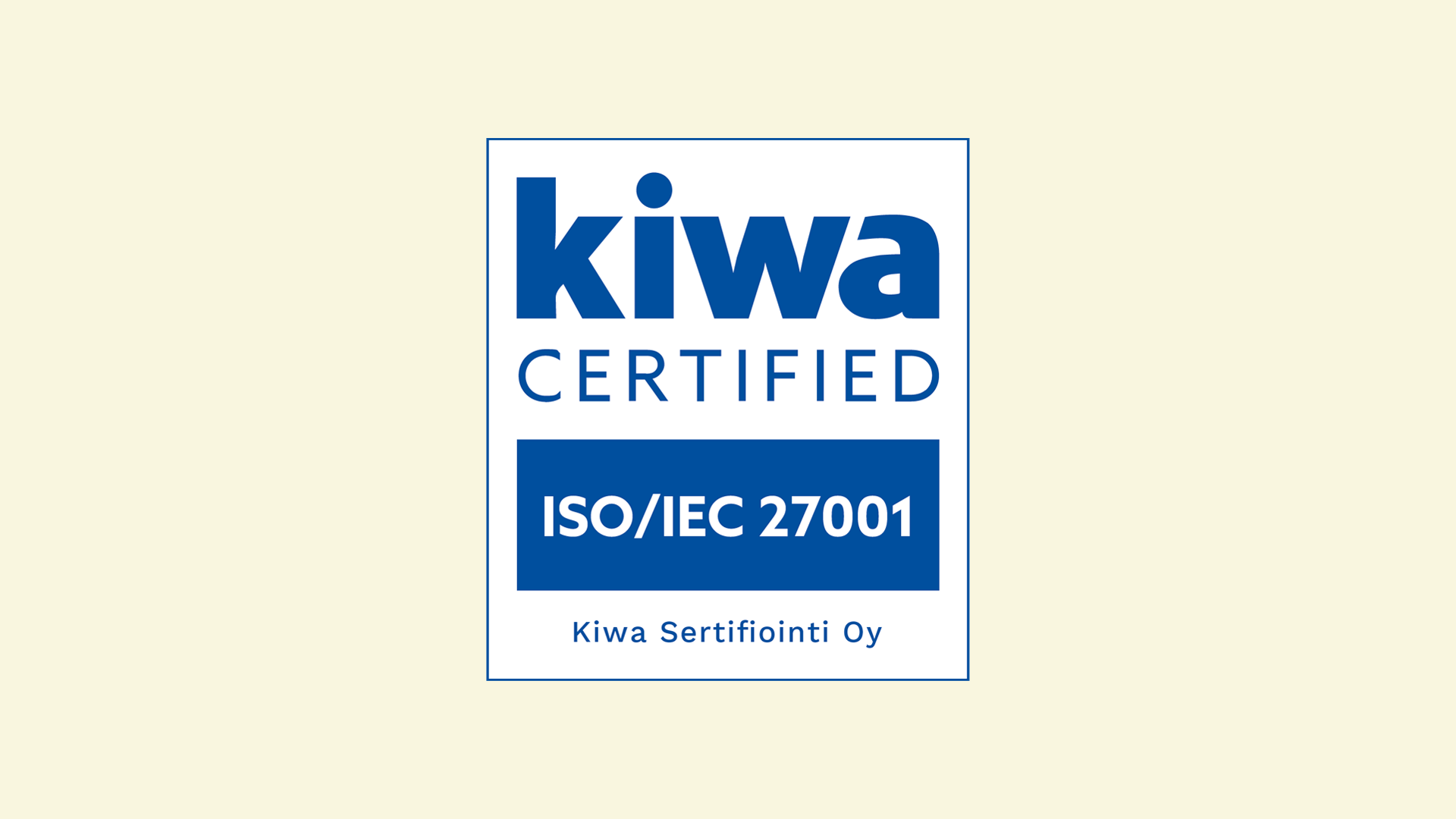 Kiwa-IEC27001
