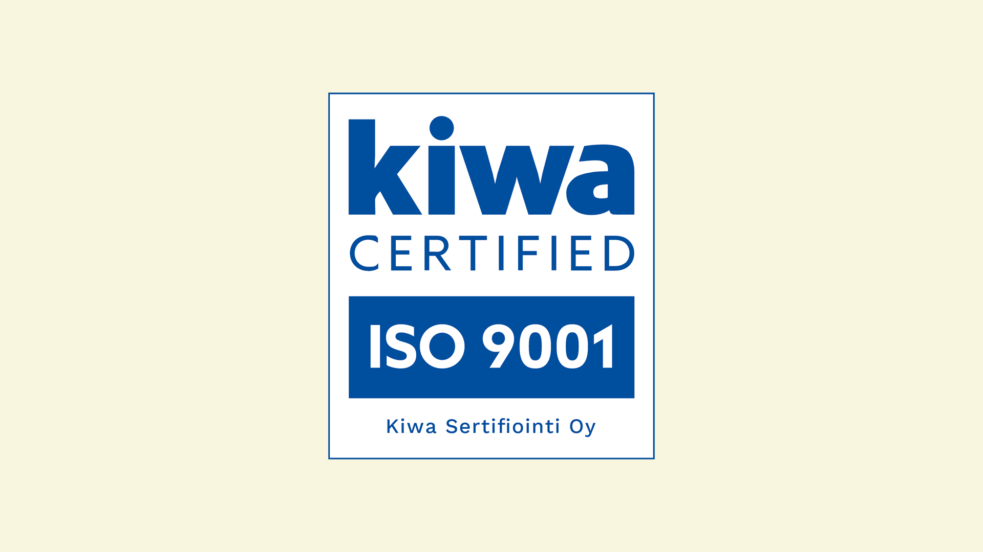 Kiwa-ISO9001