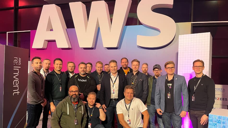 Knowitille AWS Partner of the Year 2022, Nordics -palkinto