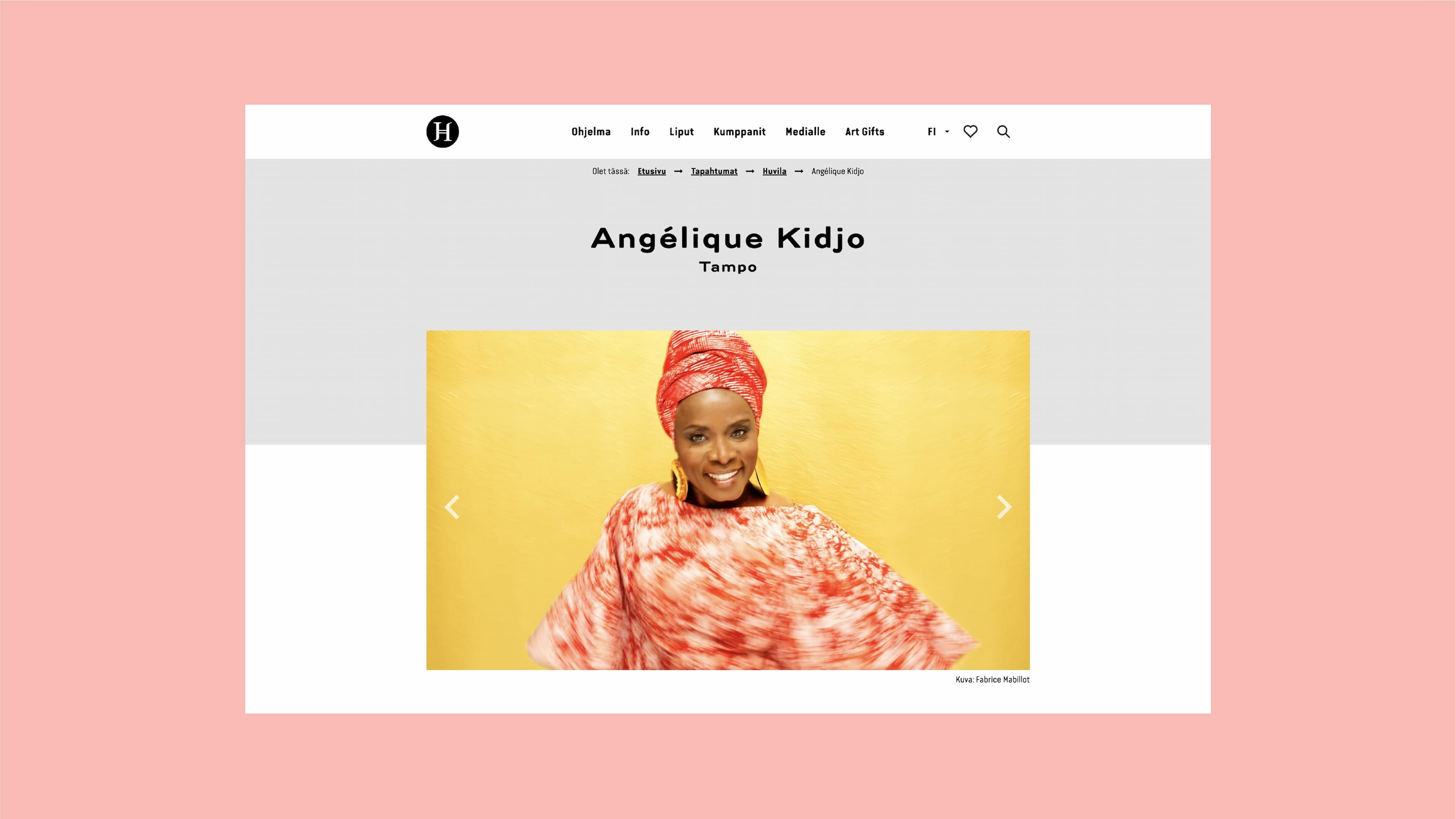 Helsingin juhlaviikot näkymä