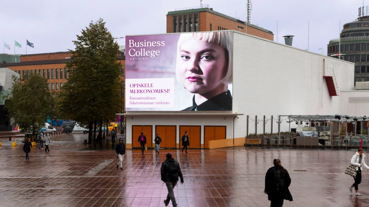 Clear Channel outdoor screen